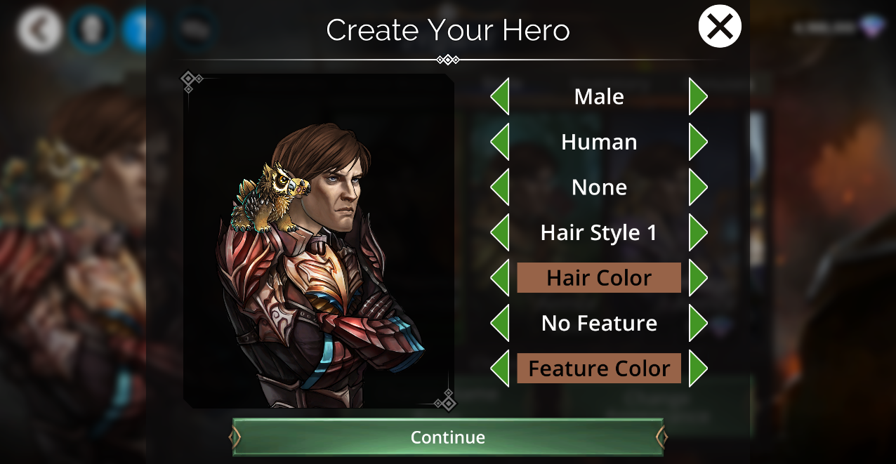 Customizing your Hero's appearance – Gems of War Support