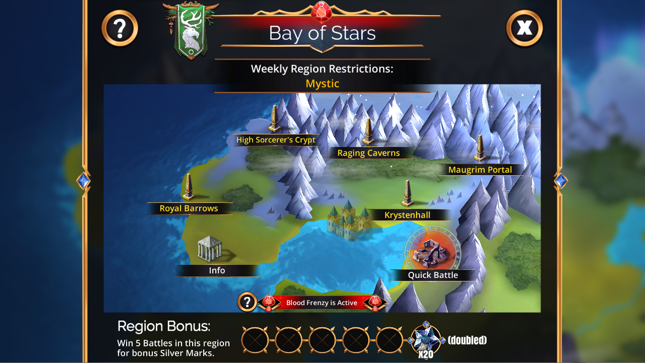 PvP Regions – Gems of War Support